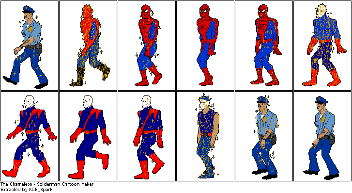 Spider-Man Cartoon Maker - The Chameleon