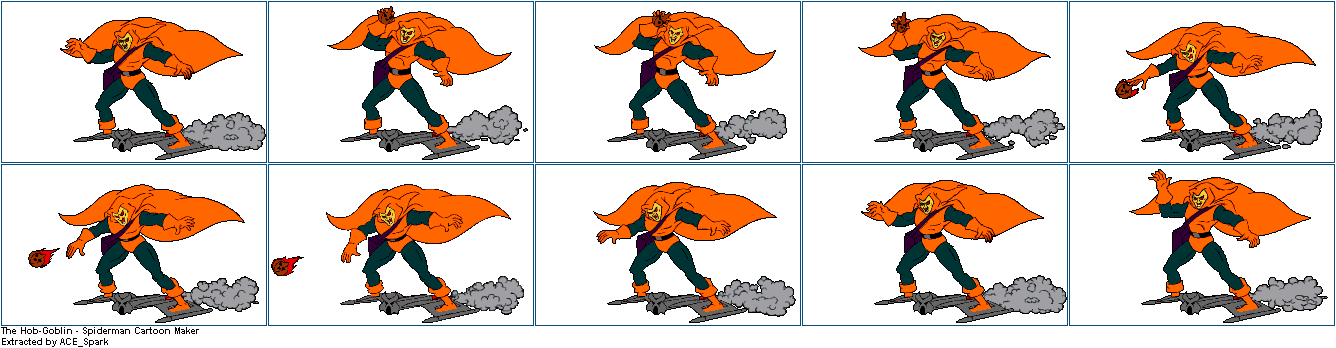 Spider-Man Cartoon Maker - Hob-Goblin
