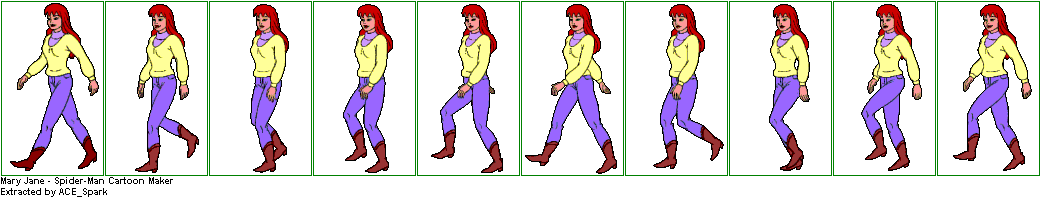 Spider-Man Cartoon Maker - Mary Jane Watson