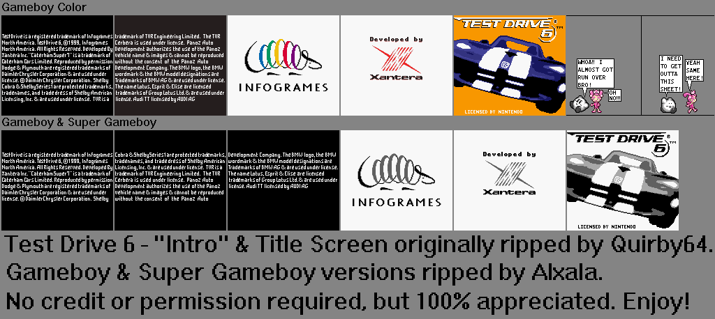 Intro and Title Screen
