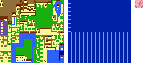 Keitai Denjuu Telefang (JPN) - Overworld Map