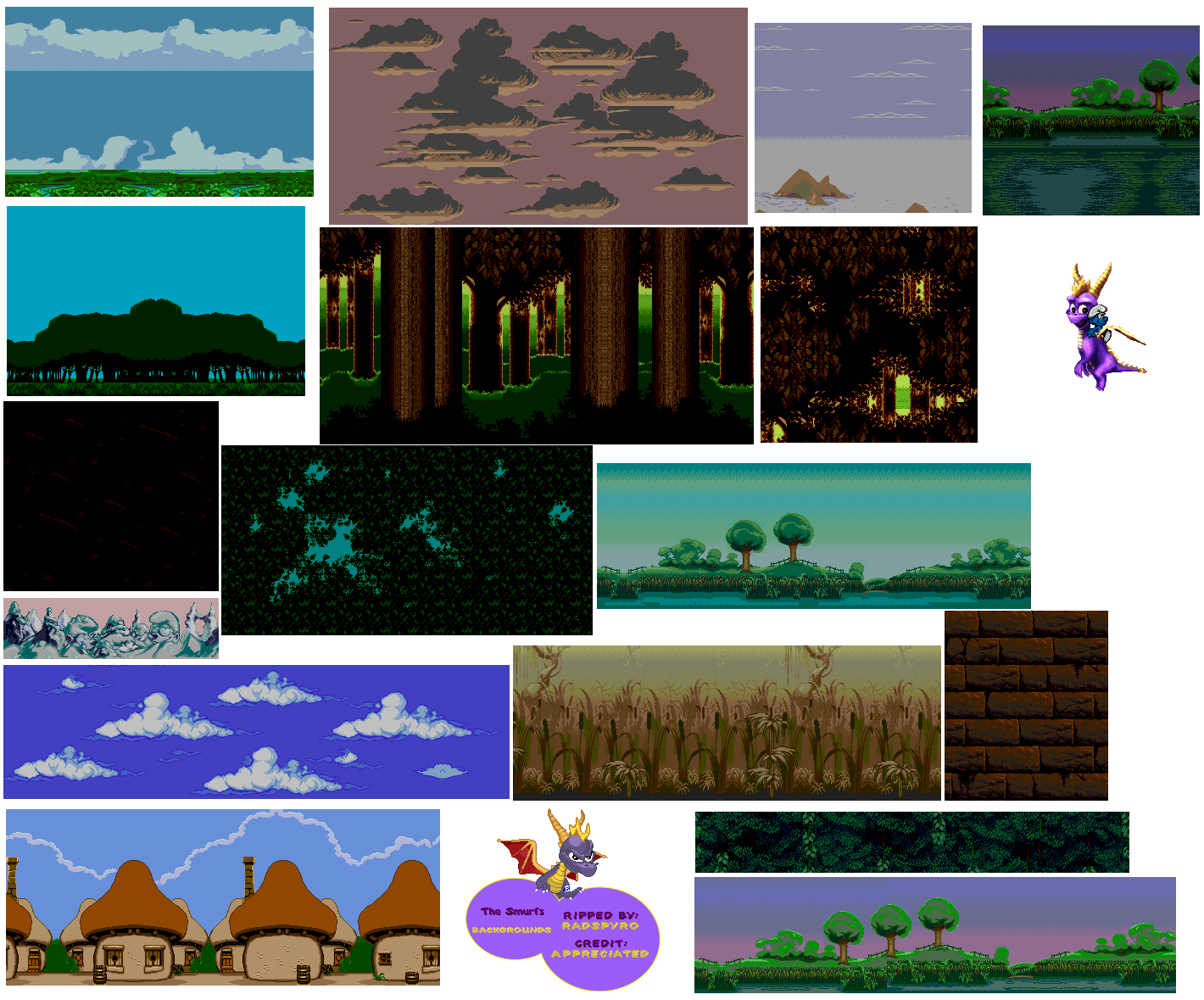 Level Backgrounds