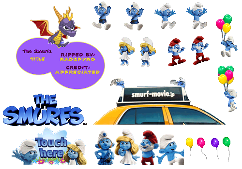 The Smurfs - Title Screen