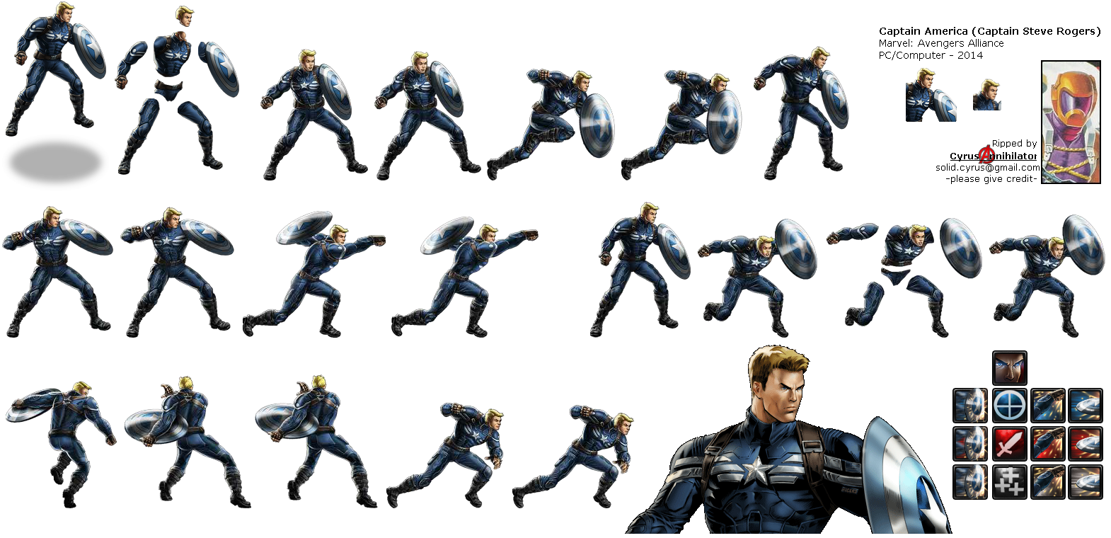 Marvel: Avengers Alliance - Captain America (Captain Steve Rogers)