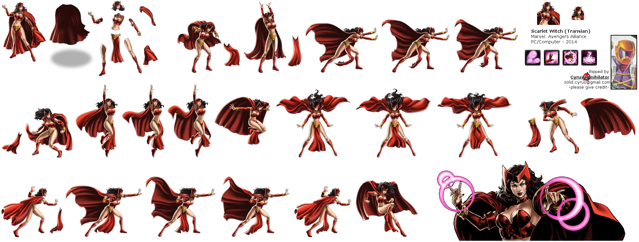 Marvel: Avengers Alliance - Scarlet Witch (Transian)