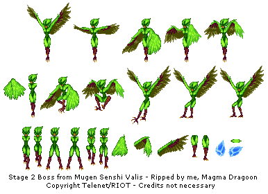 Mugen Senshi Valis (JPN) - Geeva - Stage 2 Boss