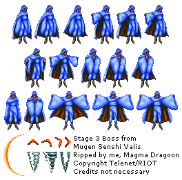 Mugen Senshi Valis (JPN) - Stage 3 Boss