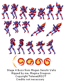 Mugen Senshi Valis (JPN) - Venon - Stage 4 Boss