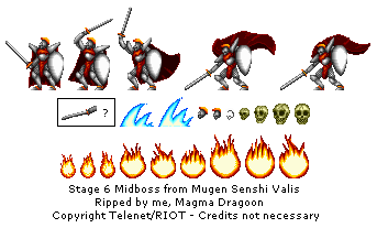 Mugen Senshi Valis (JPN) - Stage 6 Midboss