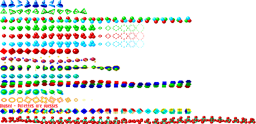 Arkanoid II: Revenge of DOH - Enemies