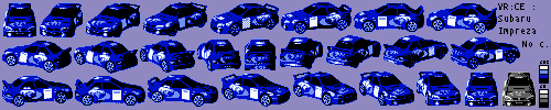 V-Rally: Championship Edition / Edition '99 - Subaru Impreza (Car Select)