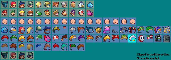 Itadaki Street DS - Character Icons