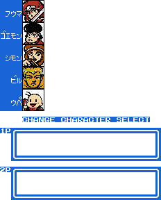 Change Character Select Screen