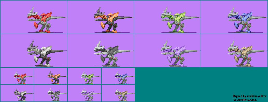 Zoids Saga DS: Legend of Arcadia - Sauro Knights