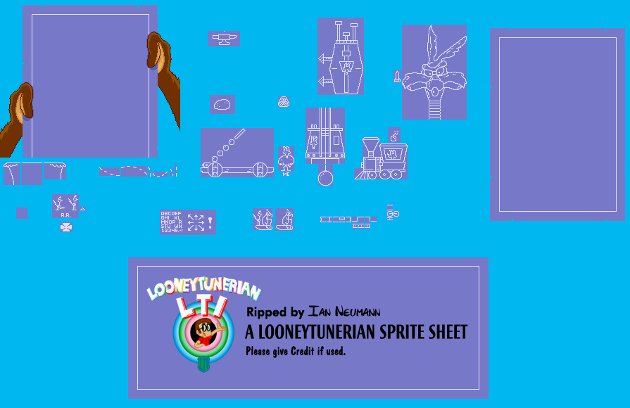 Road Runner's Death Valley Rally / Looney Tunes: Road Runner / Road Runner vs. Wile E. Coyote - Blueprints