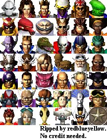 F-Zero GX - Small Character Icons