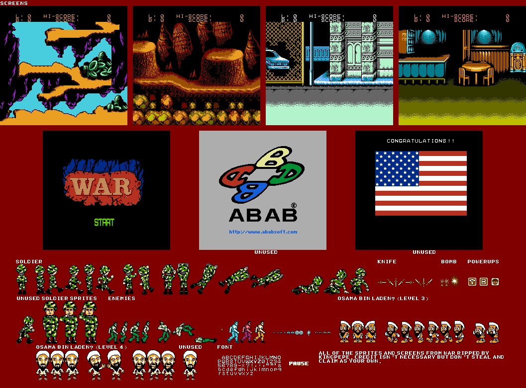 General Sprites