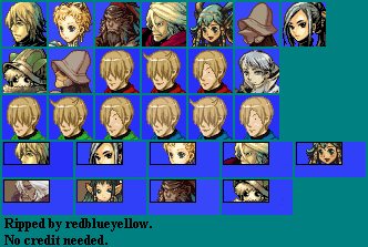 Radiant Historia - Character Icons
