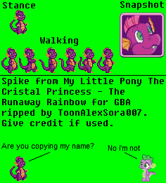 My Little Pony Crystal Princess: The Runaway Rainbow - Spike