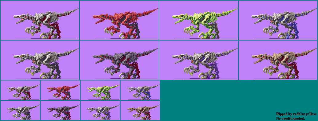 Zoids Saga DS: Legend of Arcadia - Bio Megaraptor