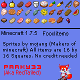 Minecraft: Java Edition - Food