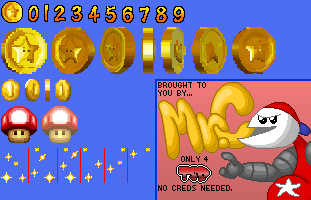 Super Mario (Bootleg) - Items