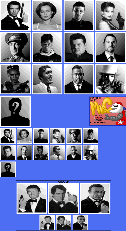 GoldenEye 007 - Character Icons