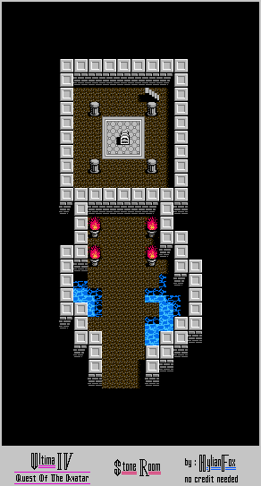 Ultima 4: Quest of the Avatar - Stone Room