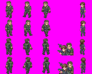 Project X Zone - Chris Redfield & Jill Valentine