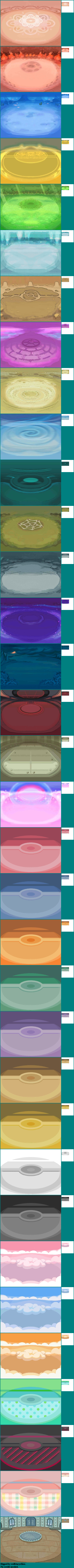 Pokémon X / Y - Backgrounds