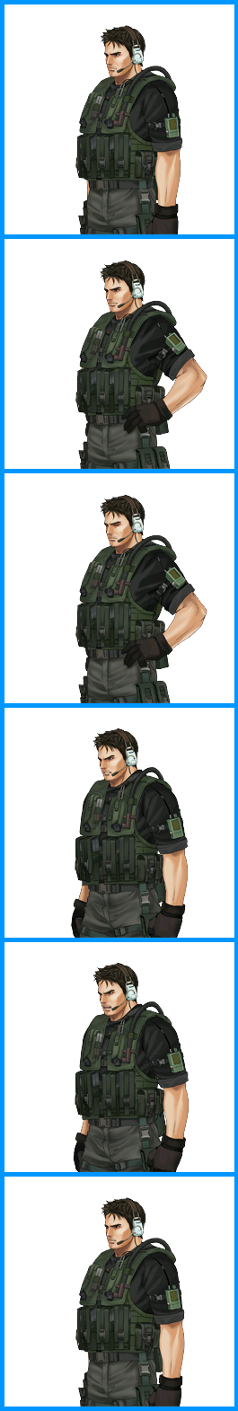 Project X Zone - Chris Redfield