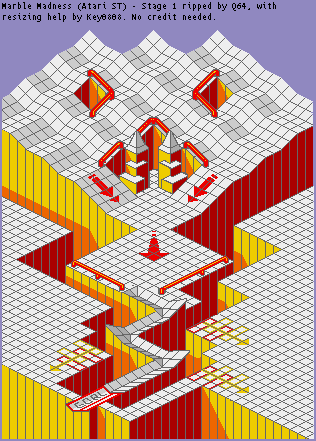 Marble Madness - Stage 1