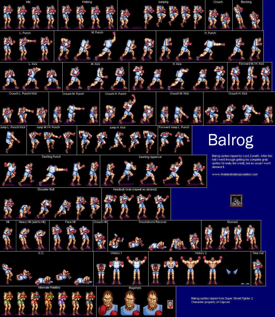 Super Street Fighter II: The New Challengers - Balrog