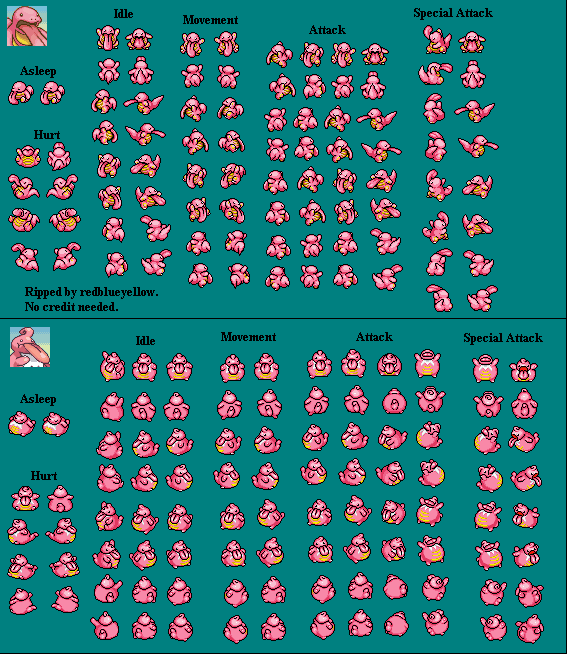 Lickitung & Lickilicky