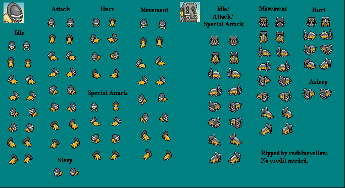 Pokémon Mystery Dungeon: Explorers of Time / Darkness - Shieldon & Bastiodon