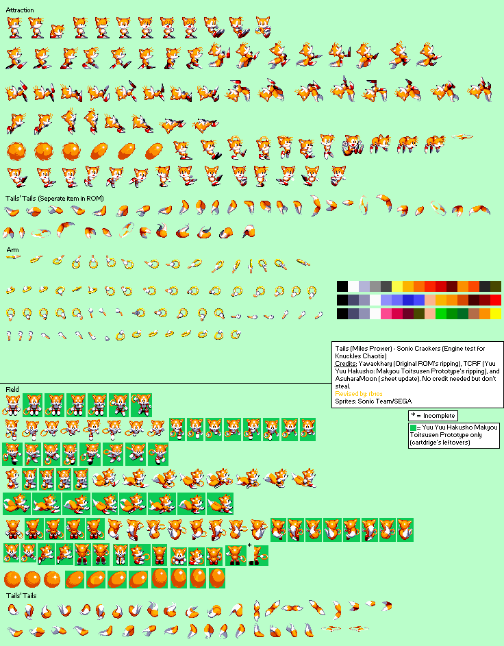 Sonic Crackers (Prototype) - Tails