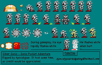 Sonic Pocket Adventure - Mecha Sonic