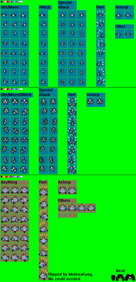 Magnemite, Magneton & Magnezone