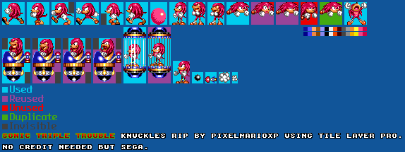 Sonic Triple Trouble - Knuckles