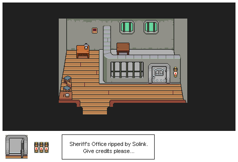 Tazmily Village Sheriff's Office (Interior)