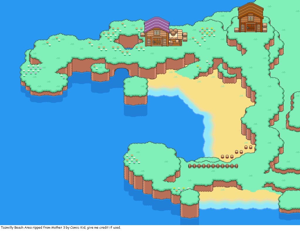 Tazmily Village (Cerulean Beach, Rustic)