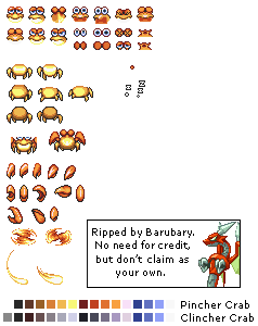 Sword of Mana - Pincher Crab