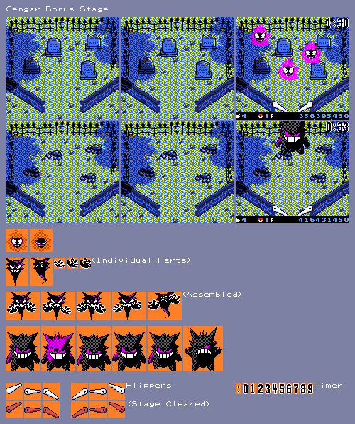 Pokémon Pinball - Special Stage - Gengar