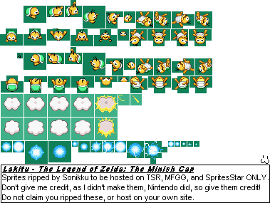 The Legend of Zelda: The Minish Cap - Lakitu