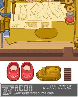 The Legend of Zelda: The Minish Cap - Rem's Shoe Store