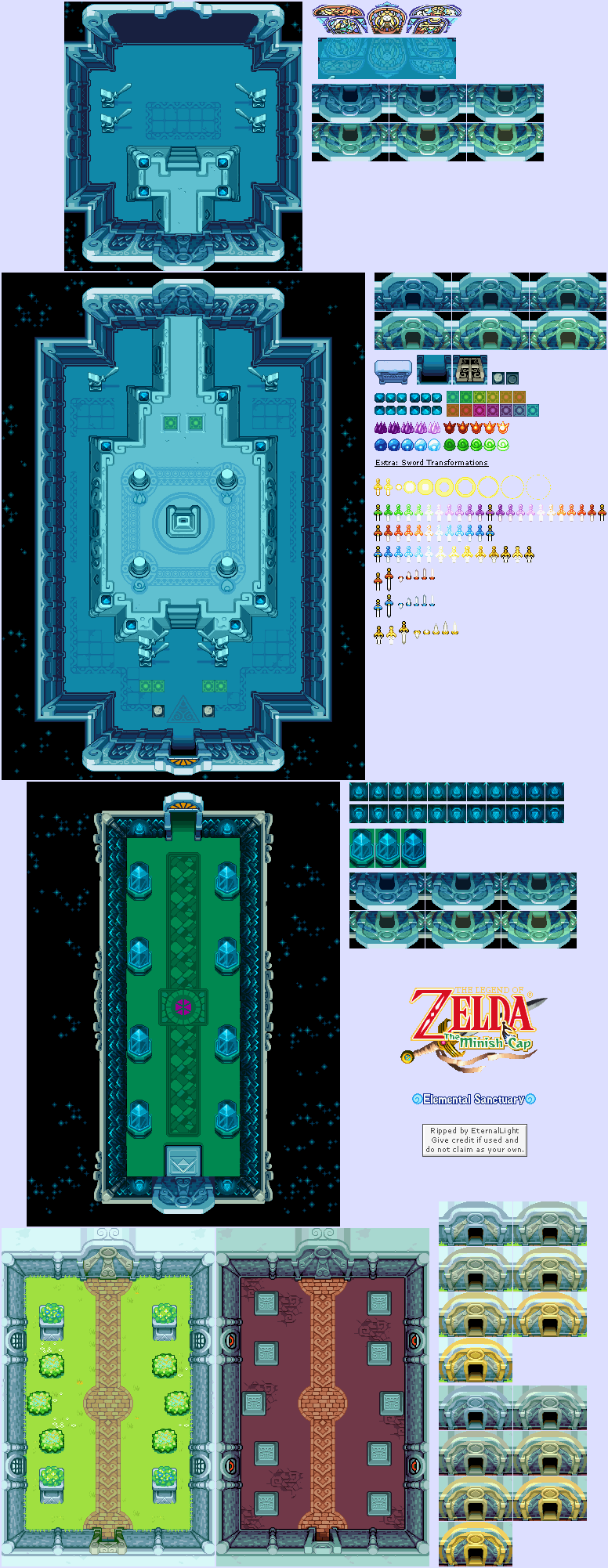 The Legend of Zelda: The Minish Cap - Elemental Sanctuary