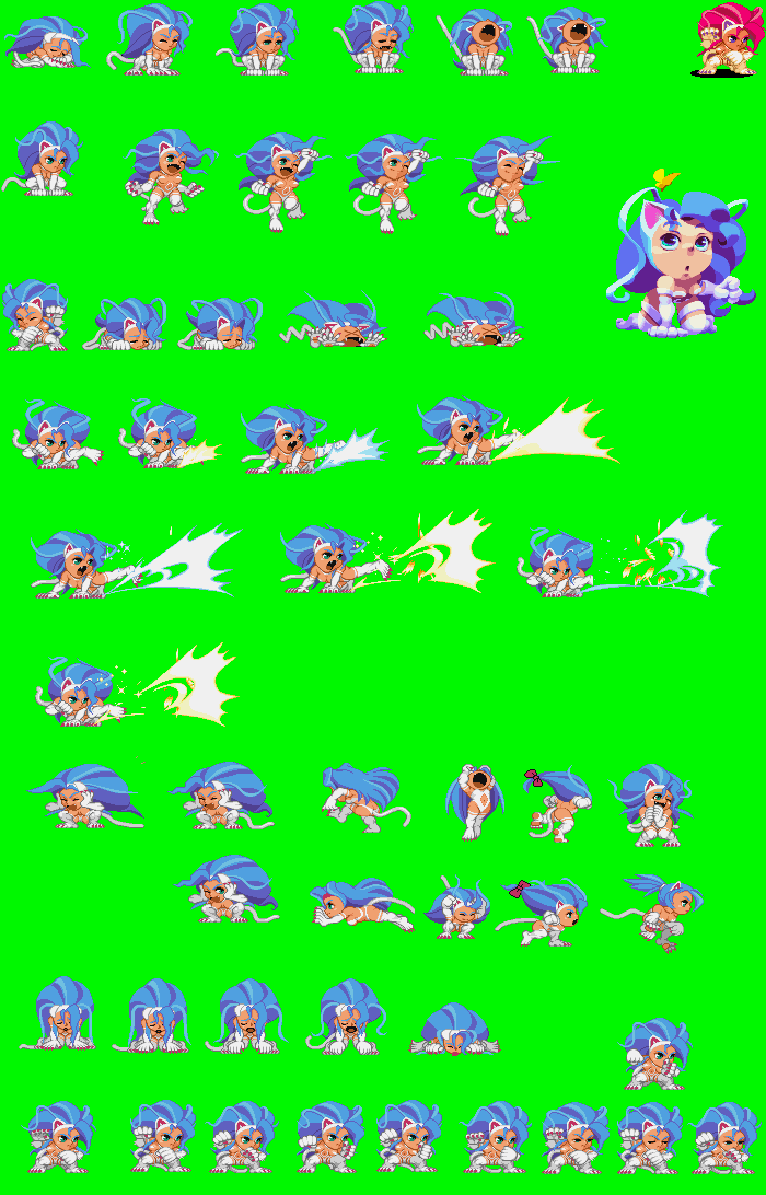 Super Puzzle Fighter 2 Turbo - Felicia