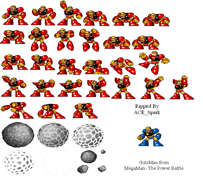 Mega Man: The Power Battle - Gutsman