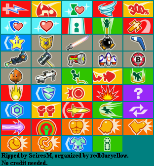 Super Smash Bros. for Nintendo 3DS - Smash Run Power Icons (Small)