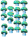 Blue Mushroom